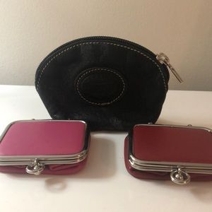 Roots and Danier Leather Coin Purses